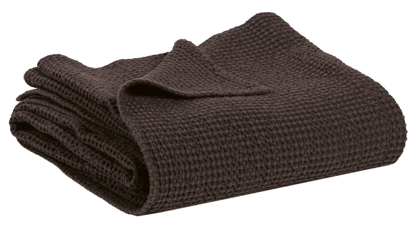 Recycelte Decke Maia Carbone 140 X 200