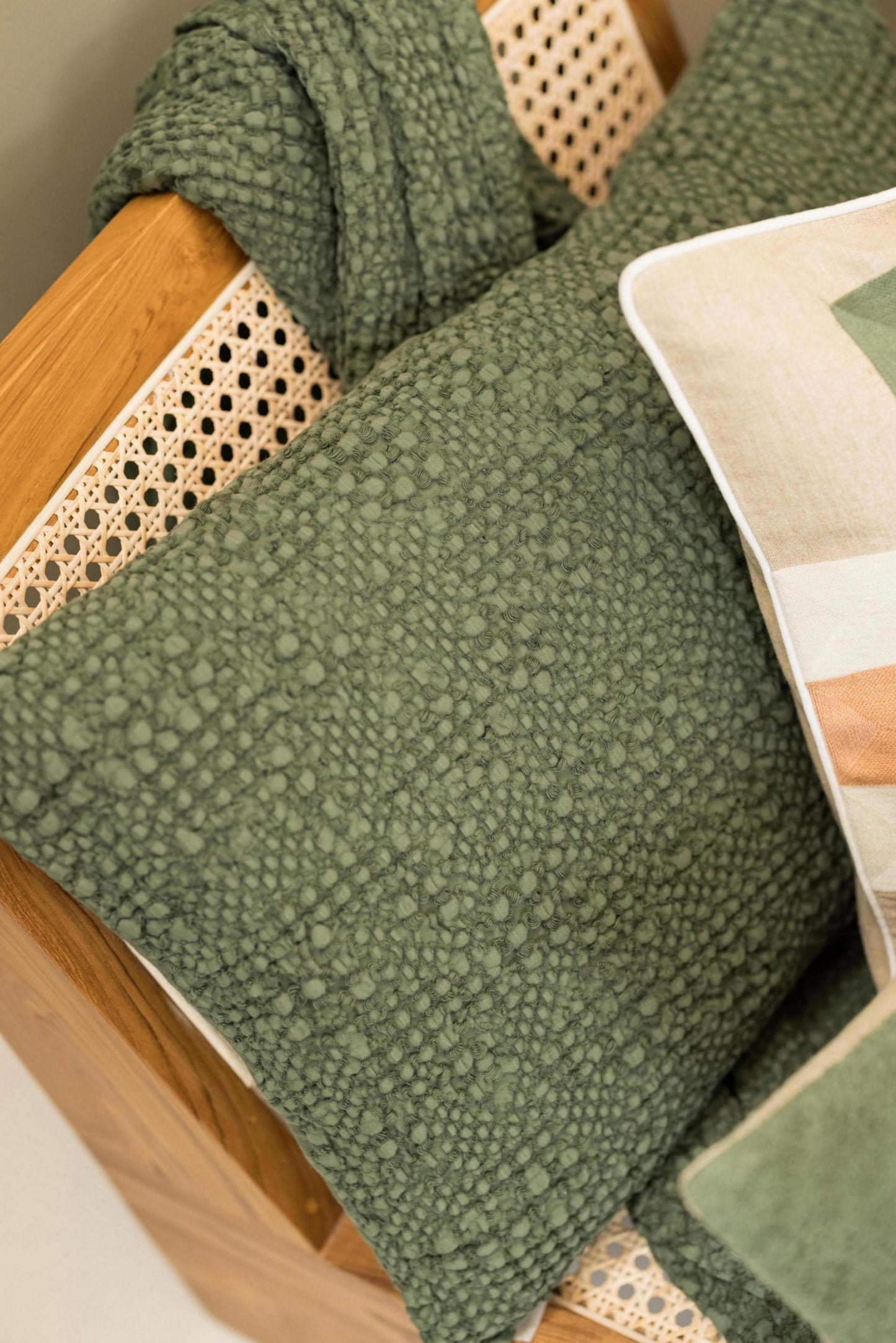 Tana ueberwurf Olive 180 X 260