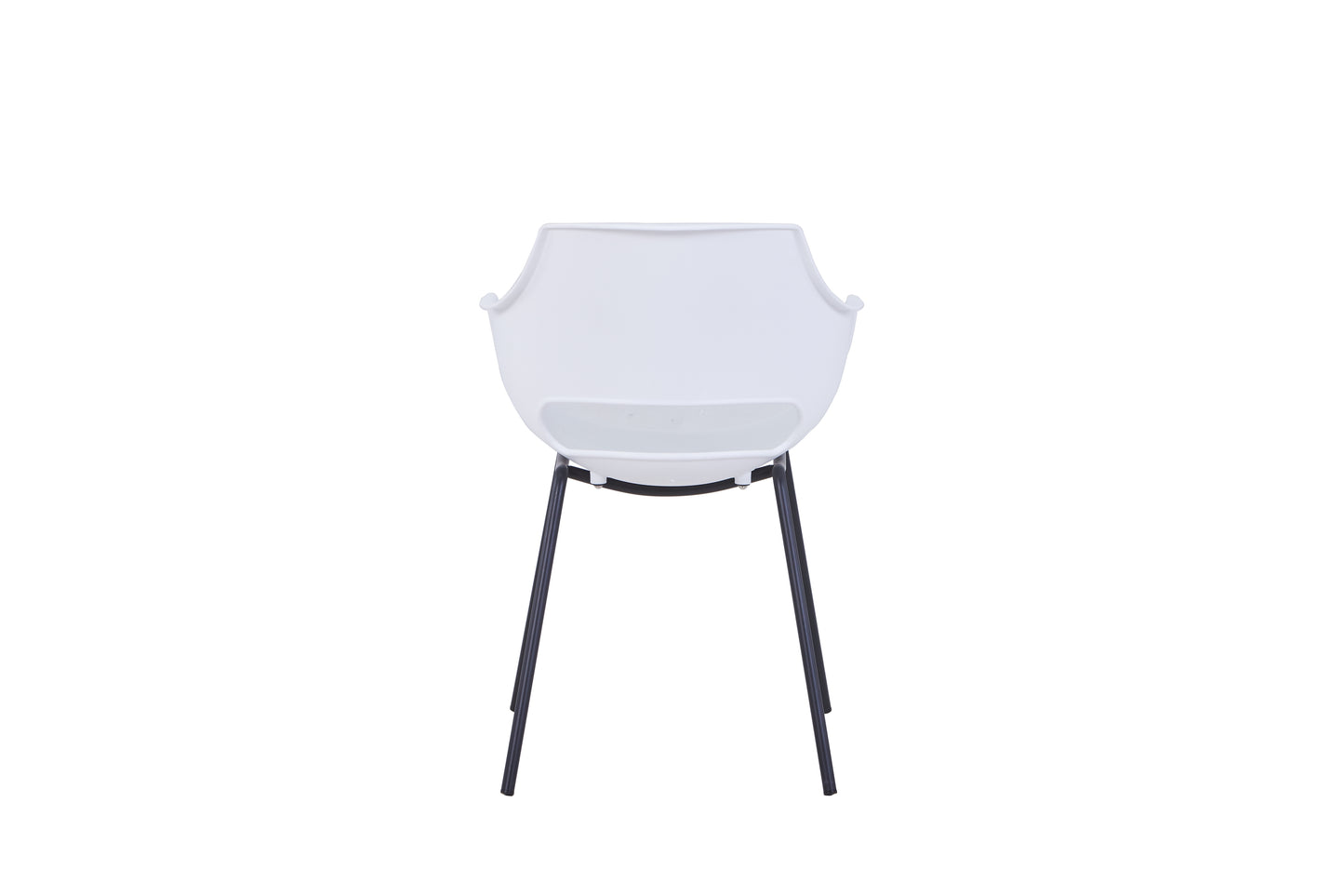 Stuhl 2er-Set weiss Sitzhoehe 455 cm Sitztiefe 44 cm Sitzbreite 40 cm