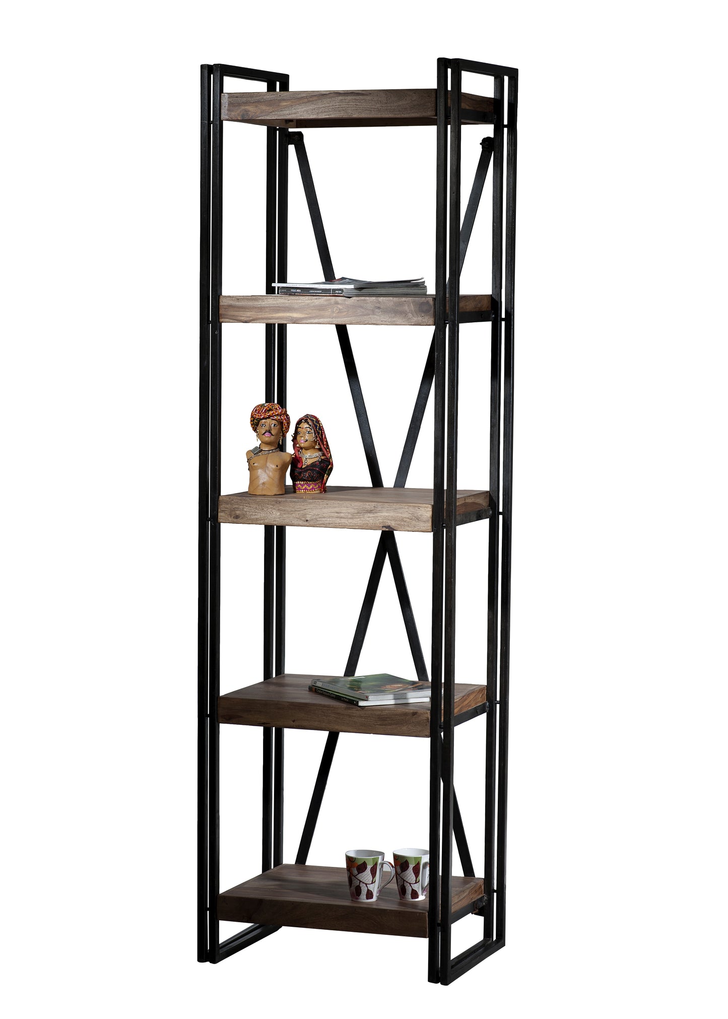Regal 5 Boeden Abstand der Boeden 38 cm Breite der Boeden 50 cm Plattenstaerke 2 cm aufgedoppelt auf 6 cm Belastbarkeit 70 kg