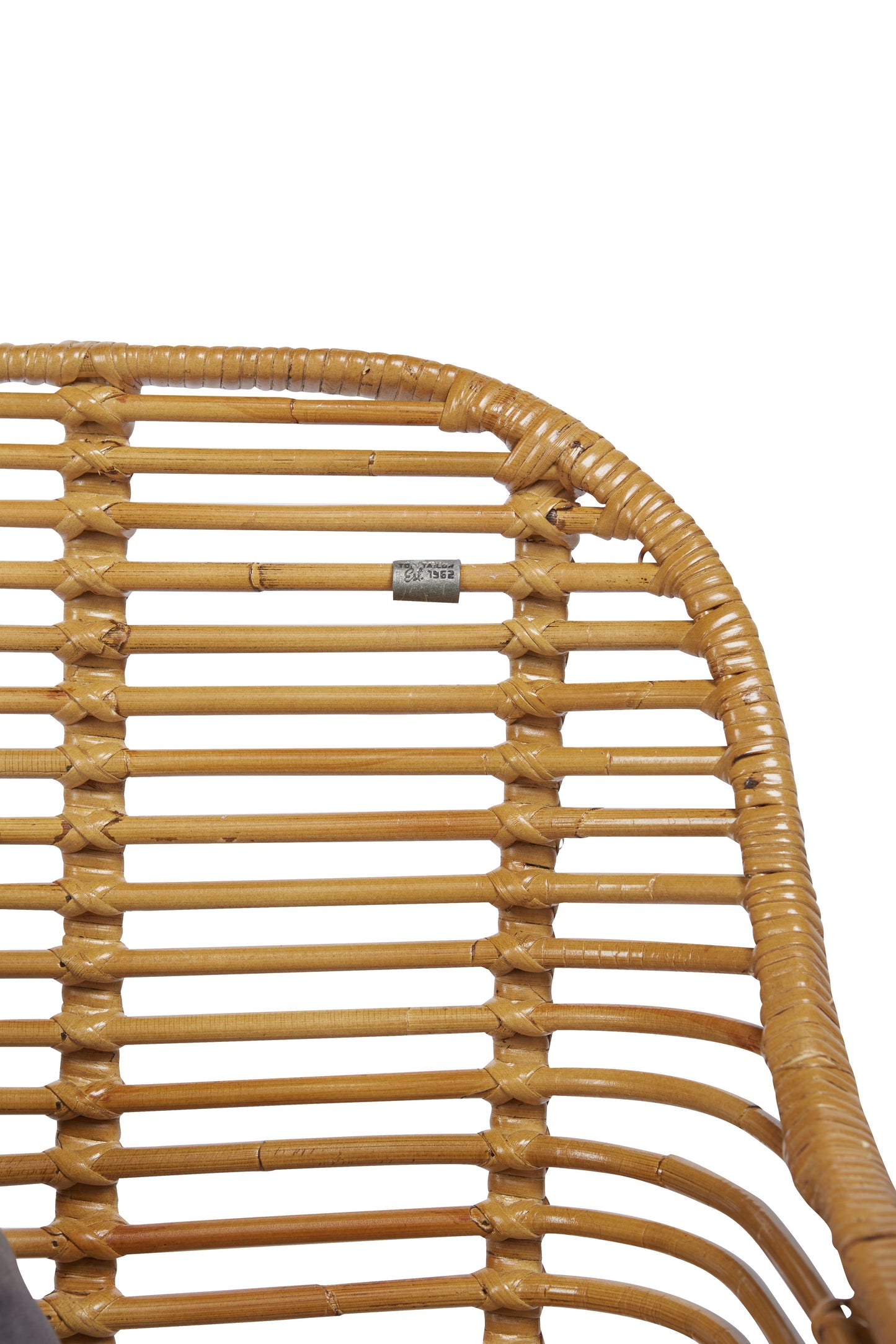 Tom Tailor Armlehnstuhl 2er-Set T-Rattan Dining Chair mit Kufengestell TOM TAILOR Metallring oben rechts Sitzhoehe 46 cm Sitzbreite 45 cm Sitztiefe 46 cm Armlehnhoehe 66 cm