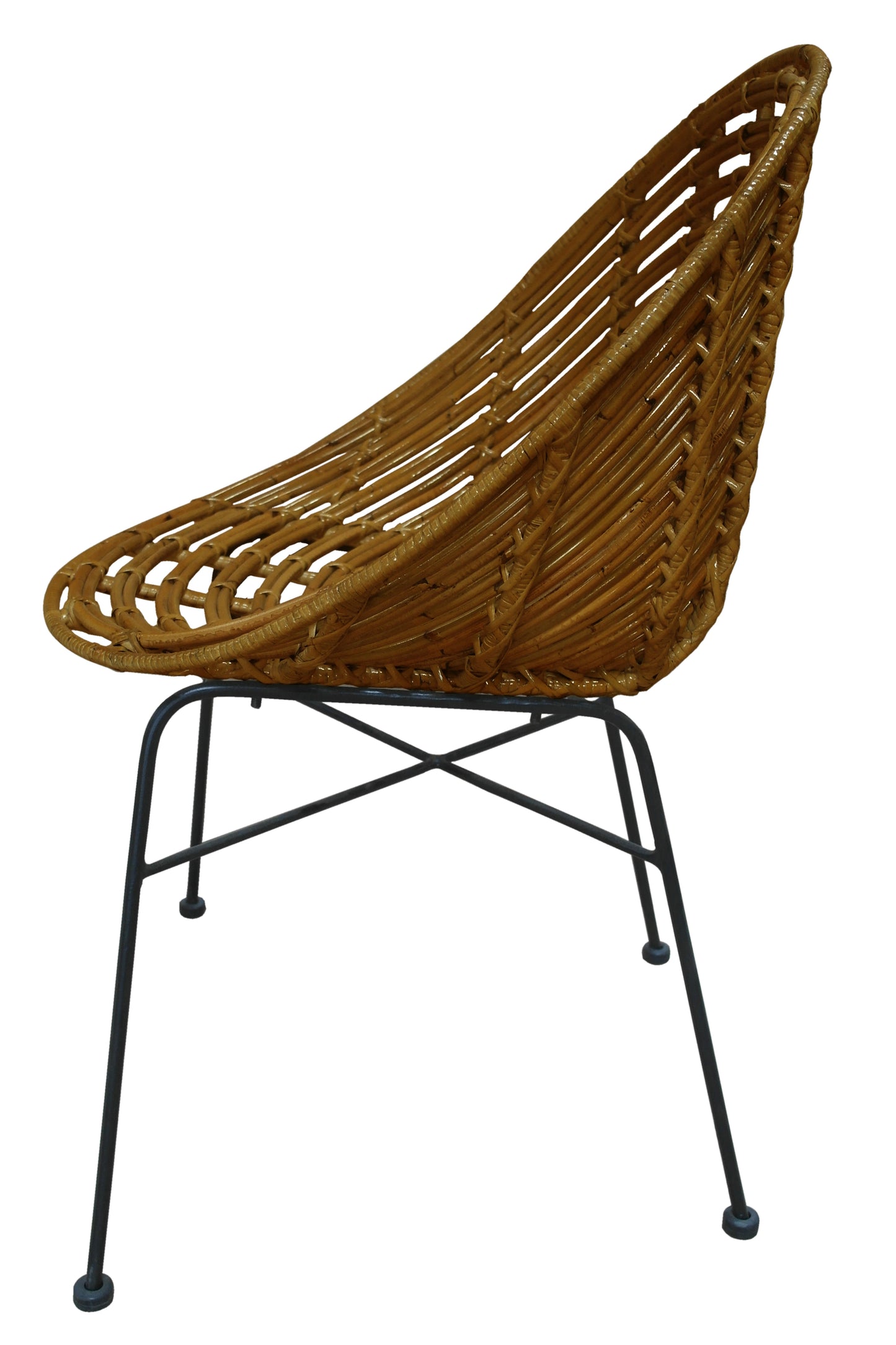 Stuhl runde Sitzschale Sitzhoehe 45 cm Sitzbreite 50 cm Sitztiefe 50 cm