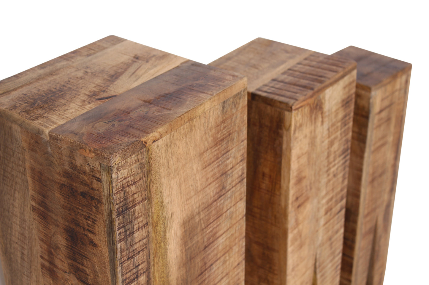 Blumenhocker 3 Stueck in verschiedenen Groessen Groesse der beiden anderen Blumenhocker 20x20x90 cm und 15x15x80 cm