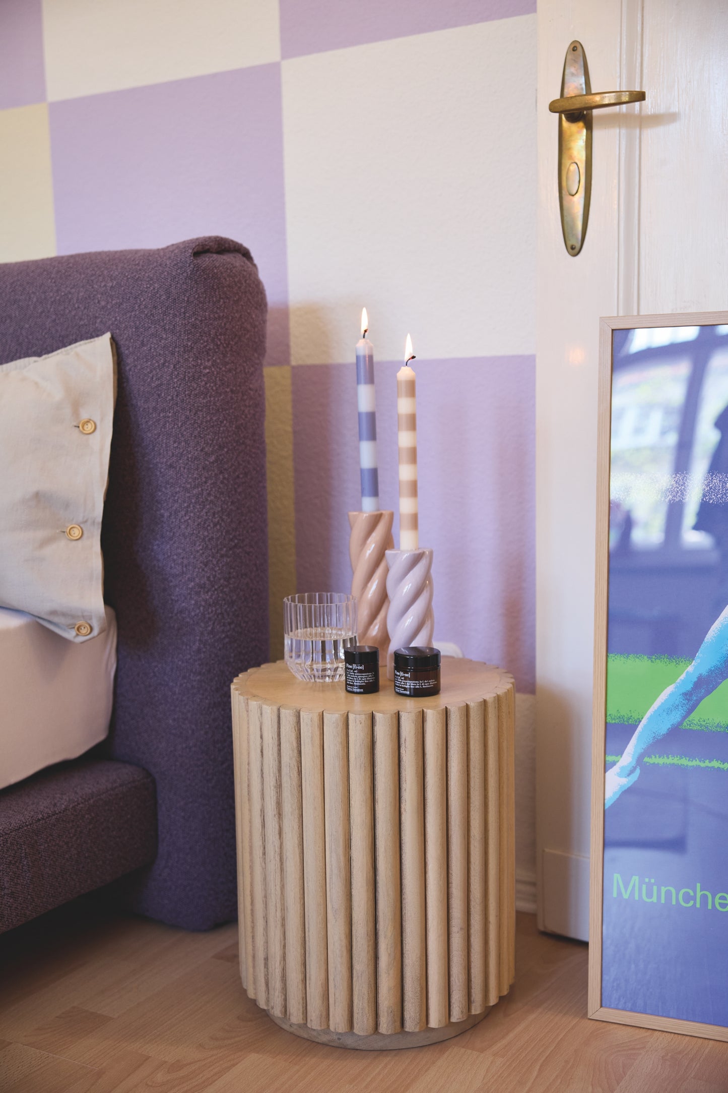 Tom Tailor Beistelltisch 34x34 cm T-Ribbed Side Table Medium Sockelhoehe ca 3 cm