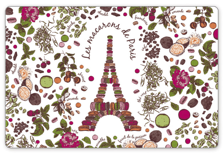 Tischset Macarons de Paris Assortis 30 X 45