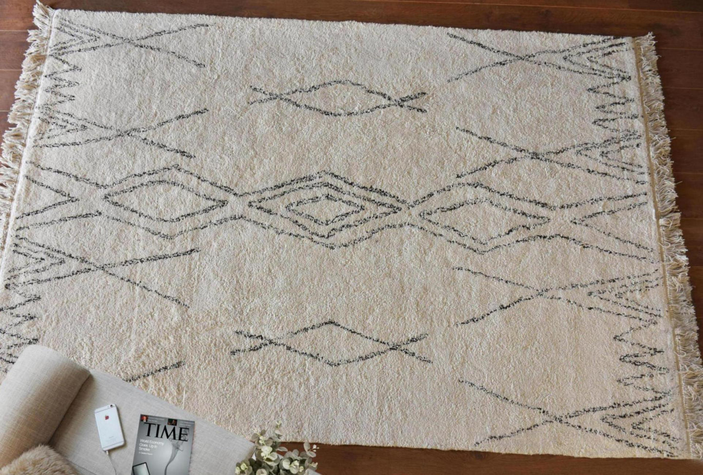 Crimble Teppich Ivoire Charbon 160 X 230