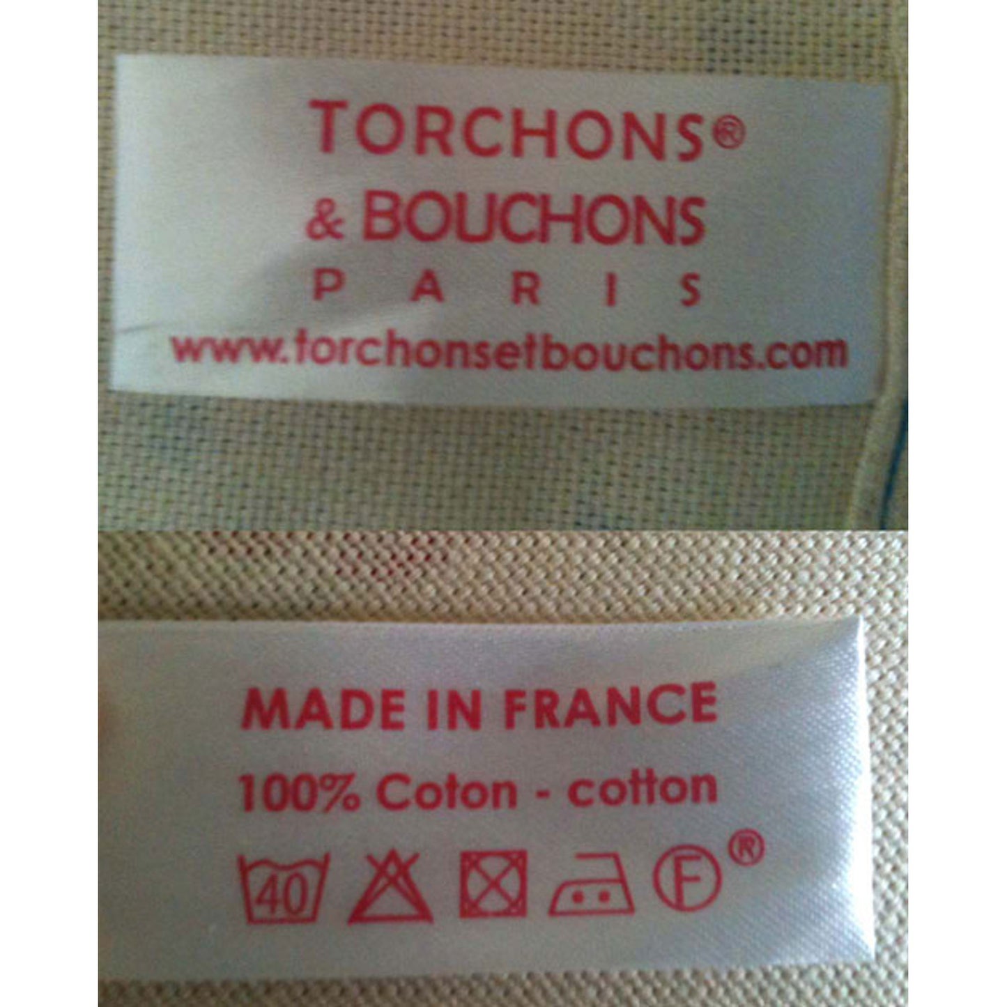 Geschirrtuch Bourgogne Beaume Écru 72 X 48