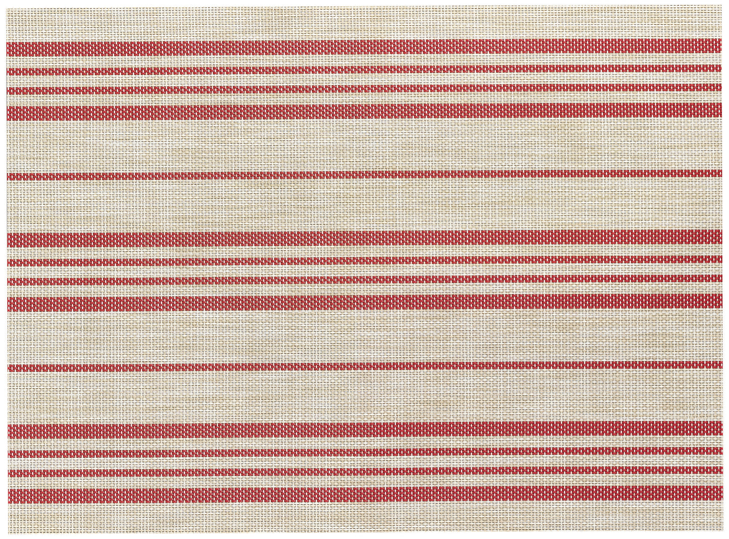 Sina Tischset Naturel Rouge 33 X 45