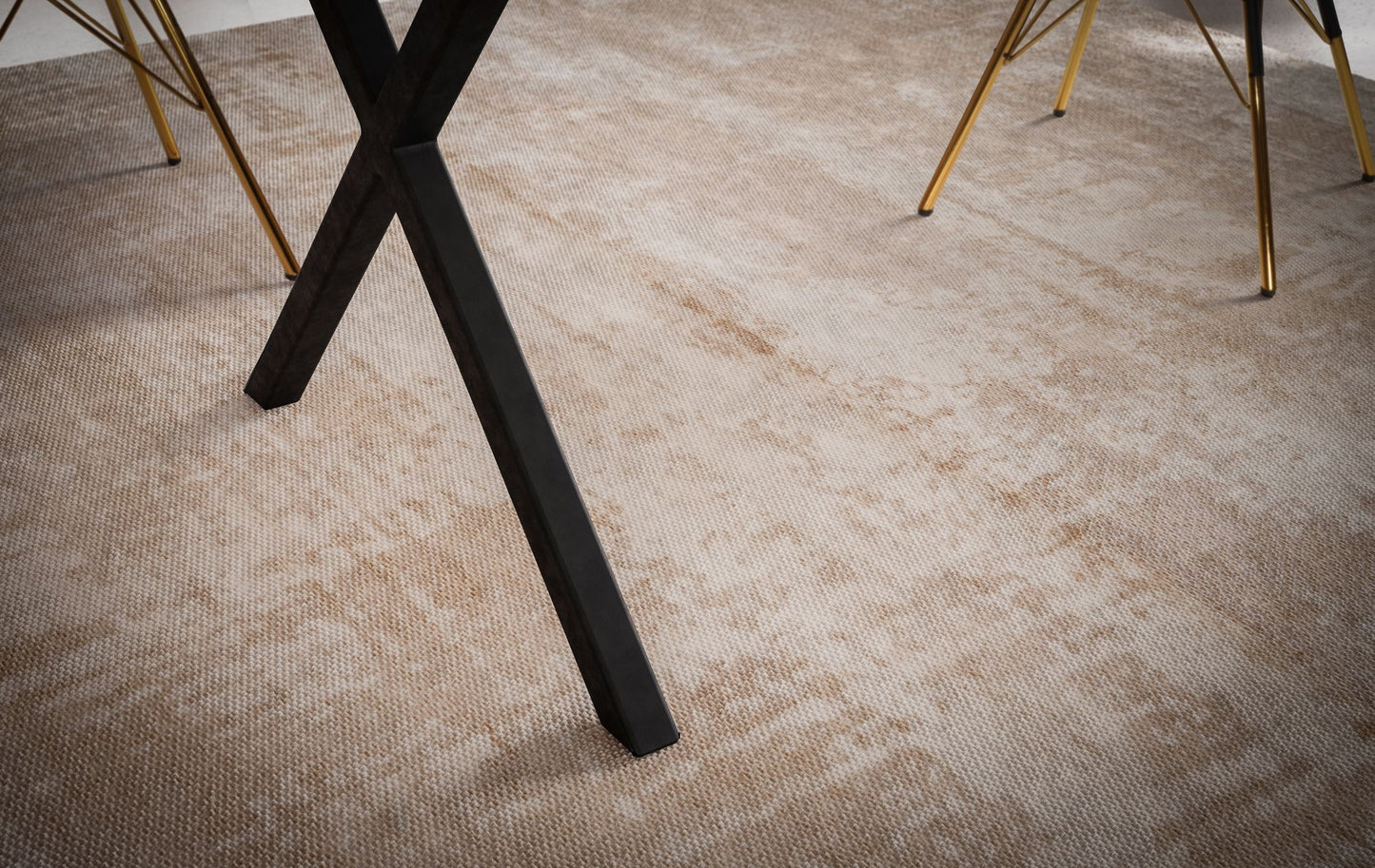 Esszimmertisch 120 mal 60 mal 76 cm Akazie Massivholz Metall Esstisch Baumkante Kuechentisch Massiv mit  mal  Beinen in Schwarz Holztisch Speisetisch Esszimmer Rechteckig