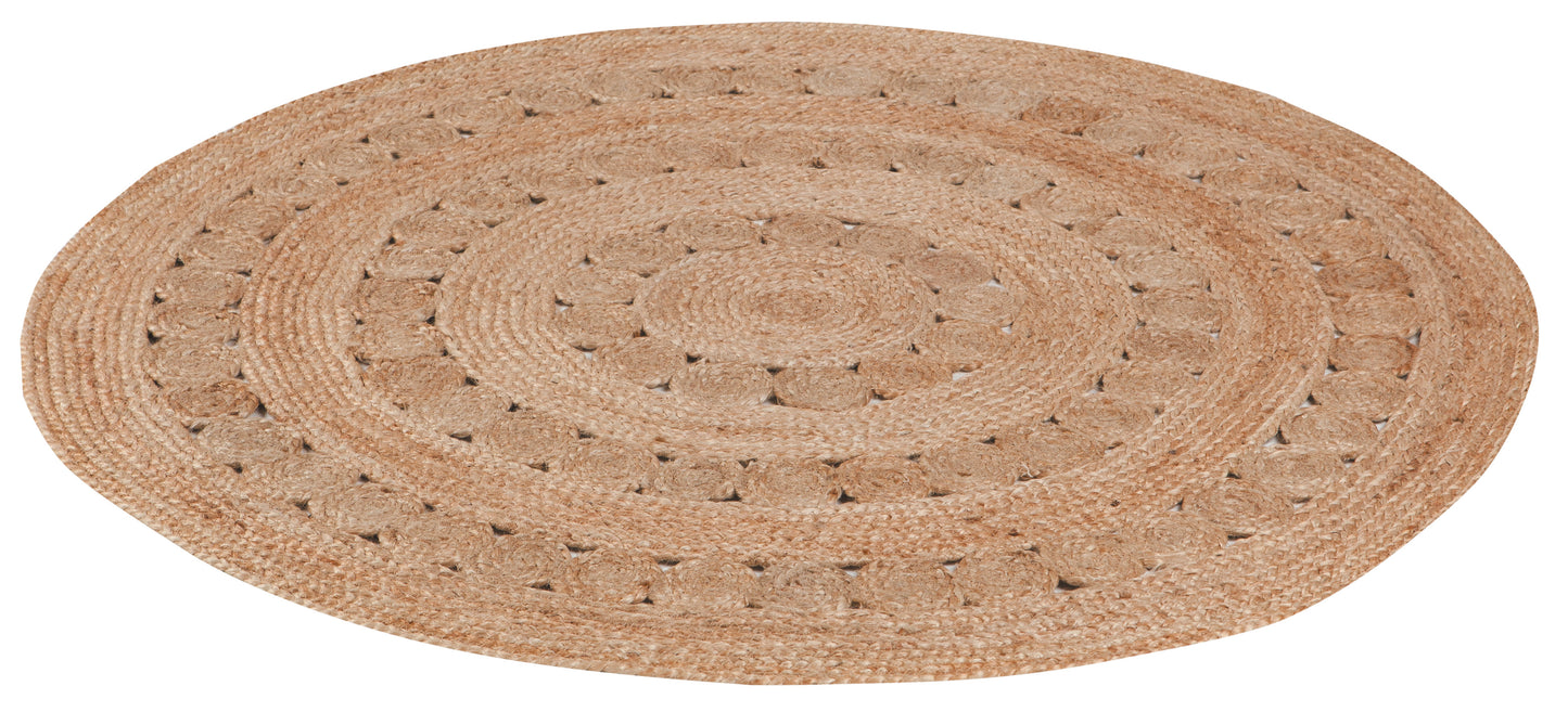 Patna Teppich Naturel Diameter 120