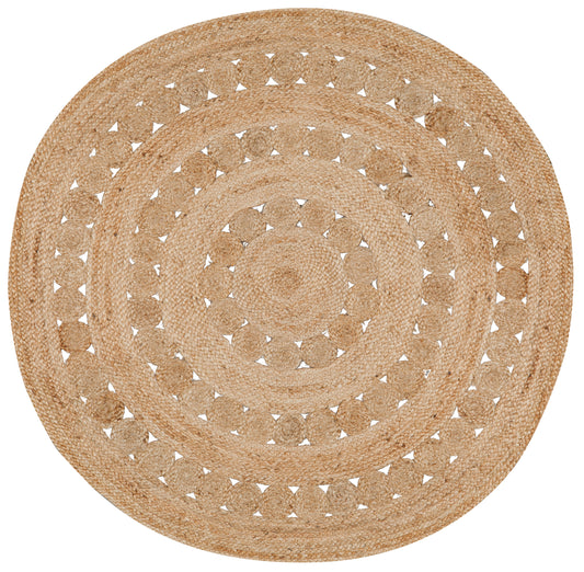 Patna Teppich Naturel Diameter 120