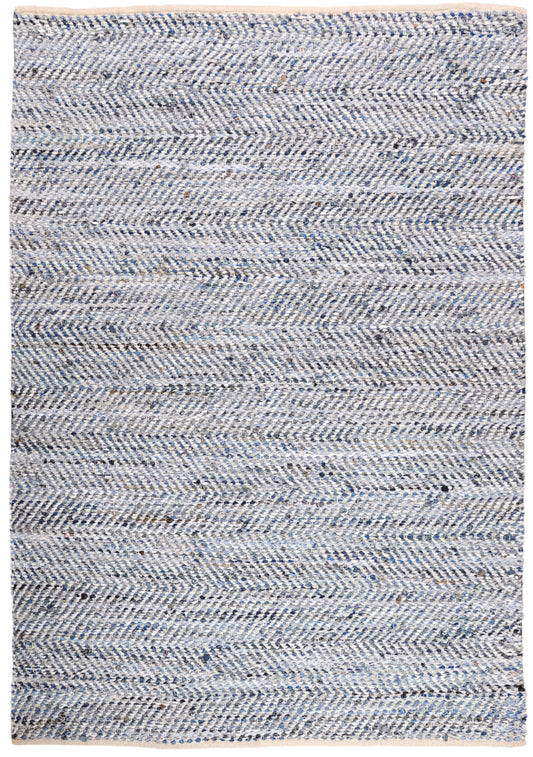 Atlas Teppich Blanc Bleu 55 X 85