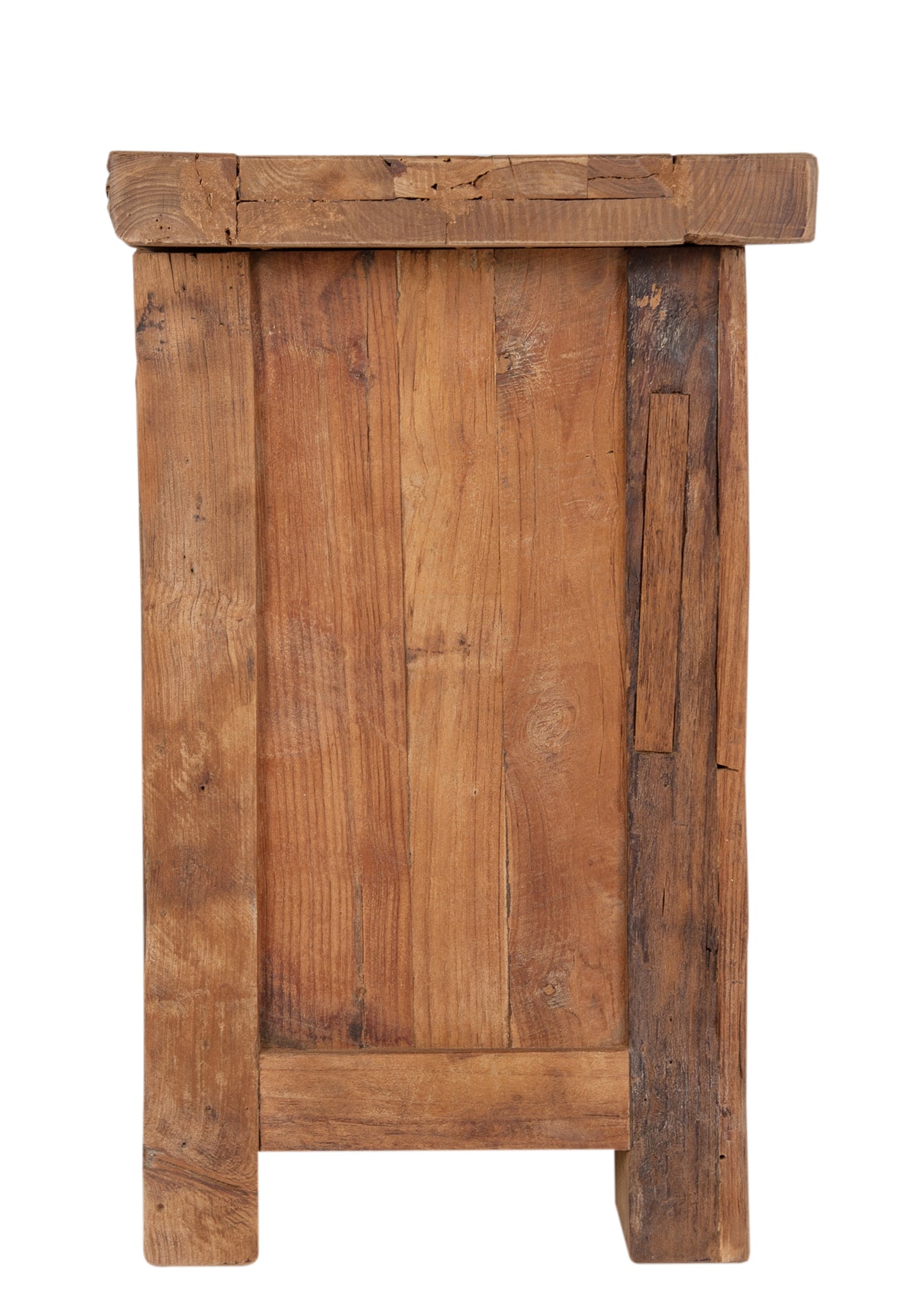 Kommode   2 Schubladen 2 Holztueren Schubladenschienen aus Holz