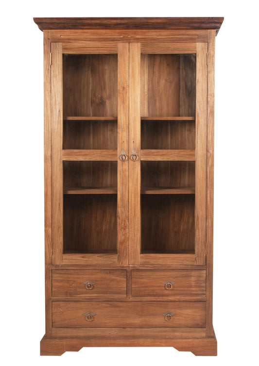 Vitrine 3 Schubladen 2 Tueren 2 Einlegeboeden