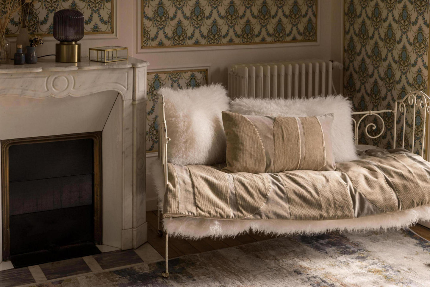 Gesteppte Decke Fara Lin 85 X 200