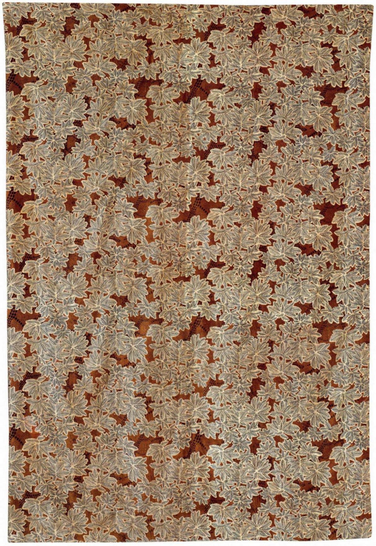 Bedruckte Decke Ariane Rouille 135 X 200