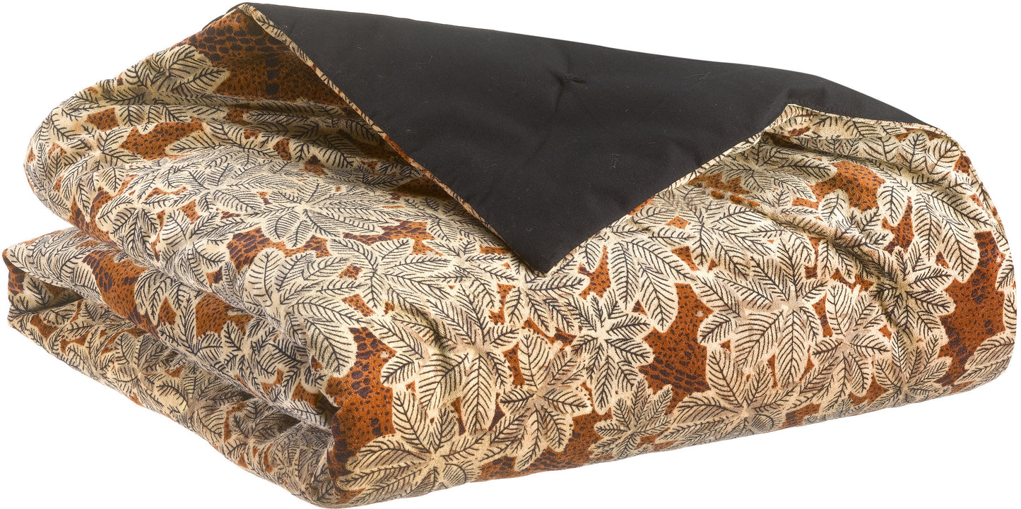 Bedruckte Decke Ariane Rouille 135 X 200