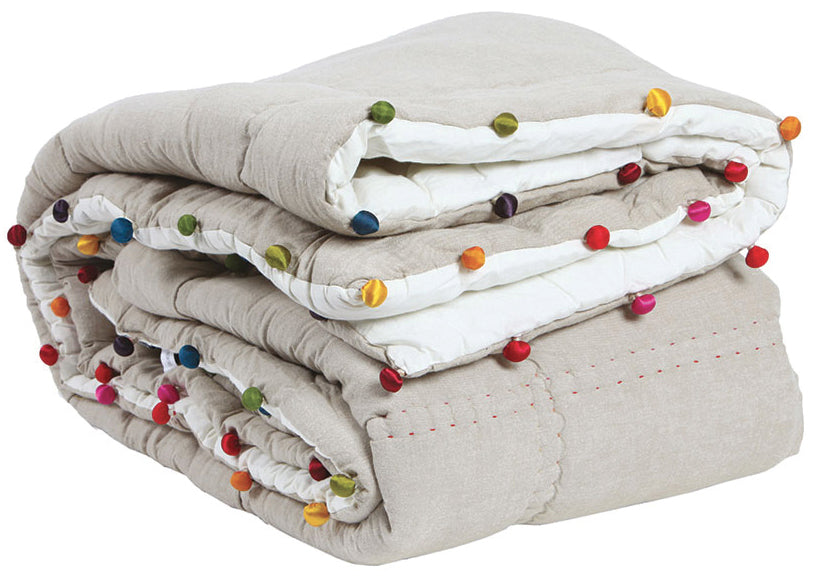 Gastounet Bettdecke Multico 160 X 160