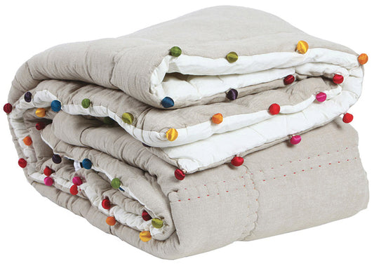 Gastounet Bettdecke Multico 160 X 160