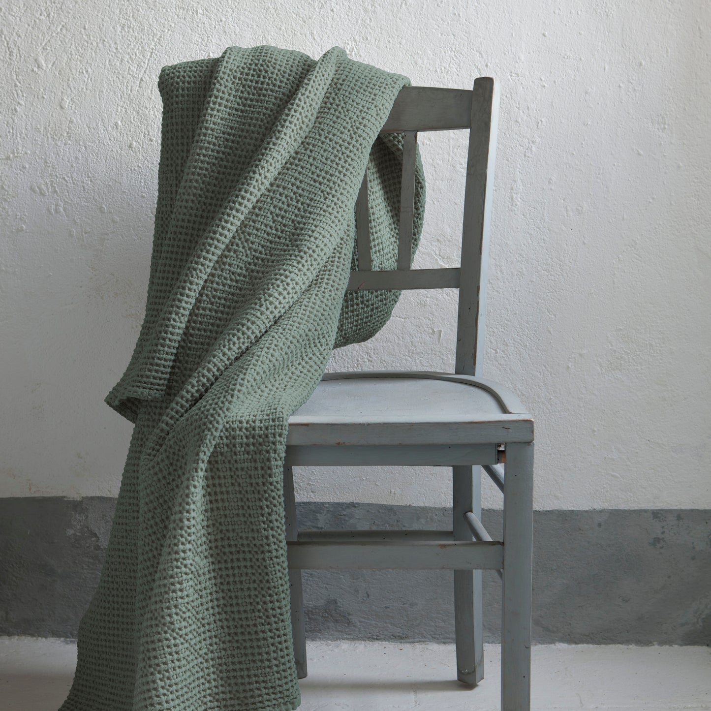 Maia ueberwurf Vert de gris 260 X 260