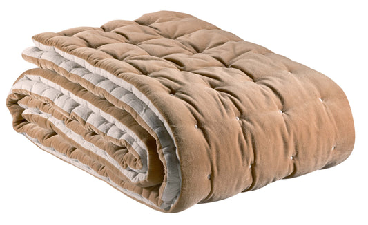 Einfarbiger Bettlaeufer Elise Camel 90 X 240