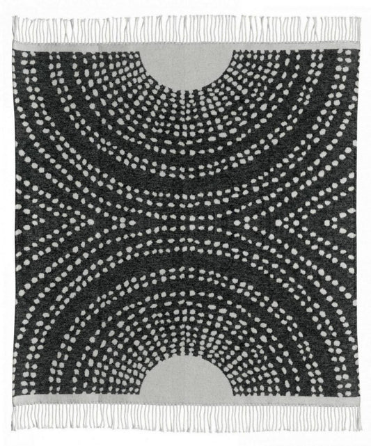 Recycelte Decke Taina Carbone 127 X 160