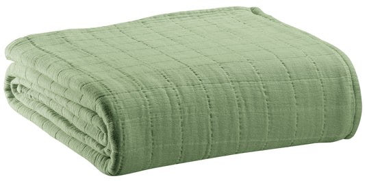 Recycelte Decke Lisa Verveine 140 X 200