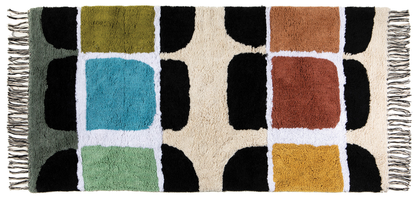 Teppich Ella Multicolore 70 X 140
