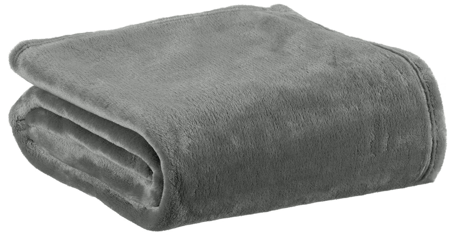 Recycelte Decke Theo Gris 130 X 160