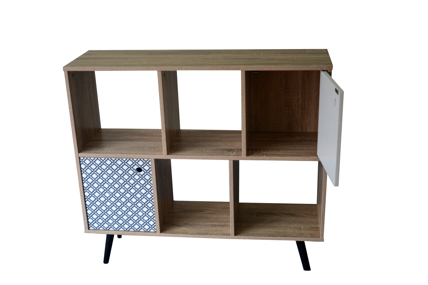 Sideboard   4 offene Faecher 2 Tueren Fachmasse  2 x 34x30x33 cm 2 x 29x30x33 cm hinter den Tueren 265x25x33 cm