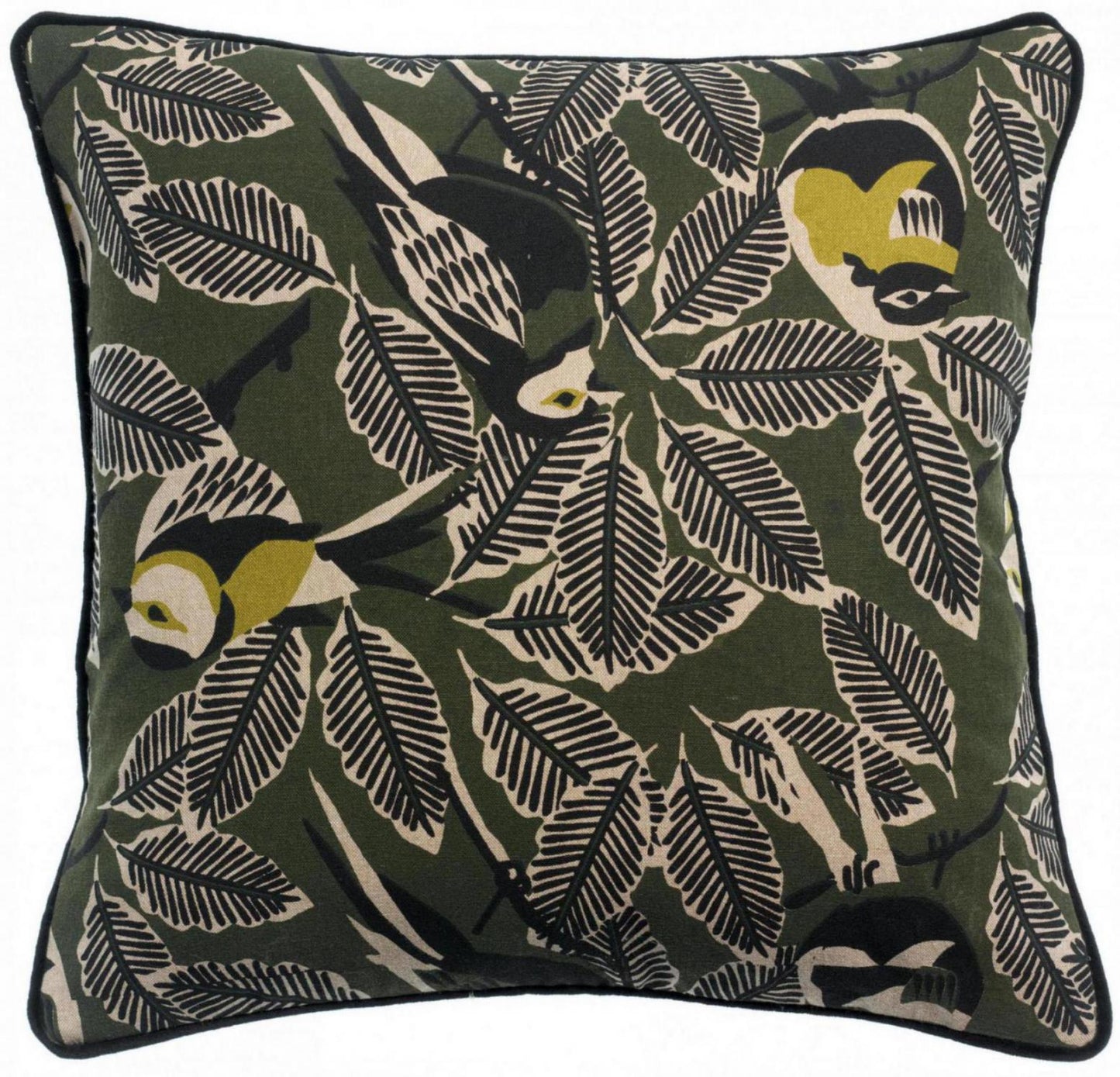 Kissen Zazu Chambray Olive 45 X 45