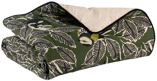 Zazu Chambray Bettdecke Olive 85 X 200