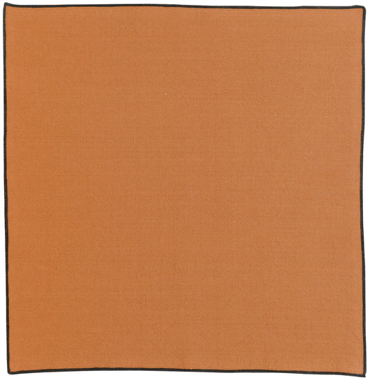 Recycelte Serviette Grace Caramel 40 X 40