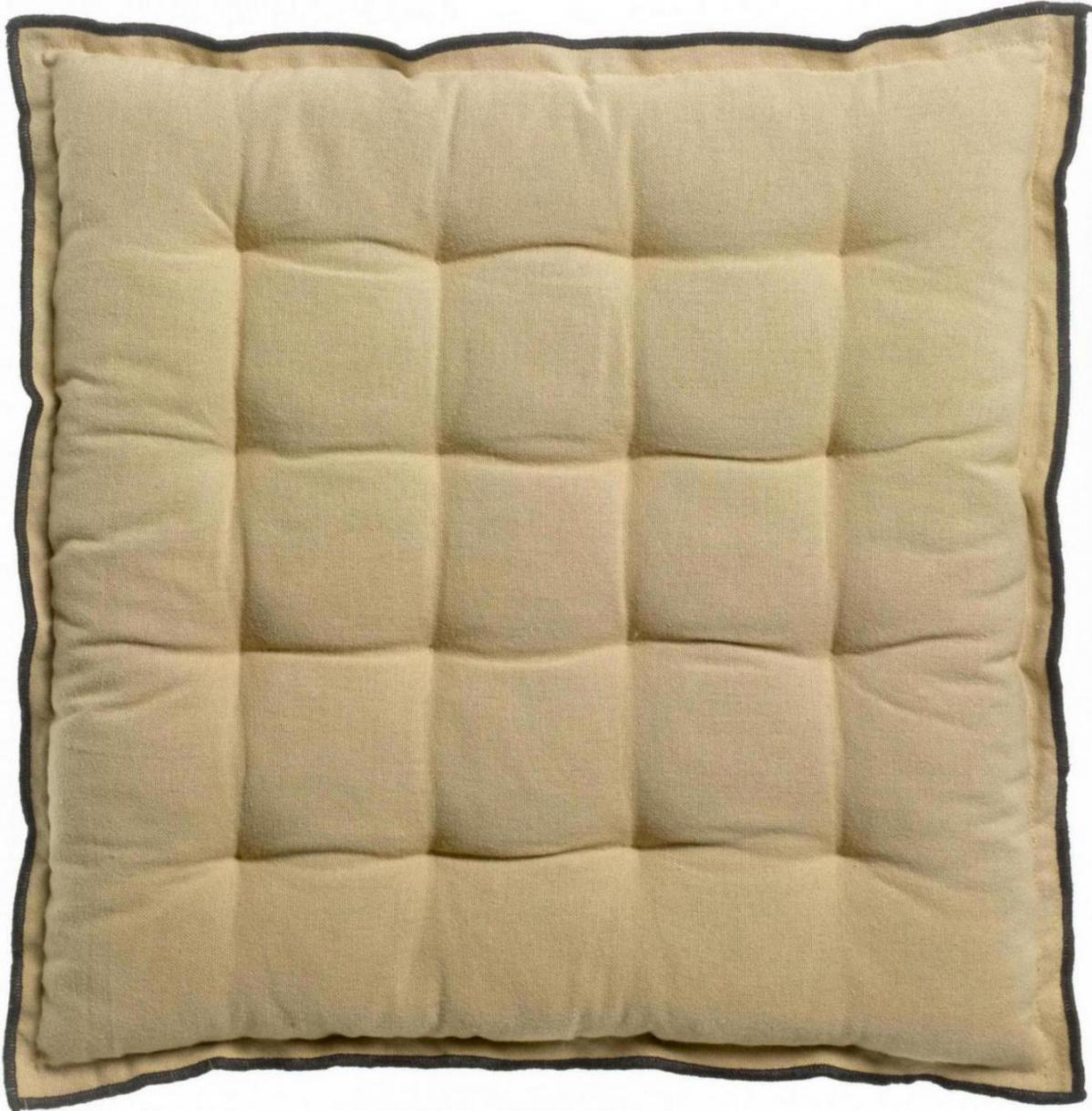 Recyceltes Stuhlkissen Grace Camel 40 X 40 X 3