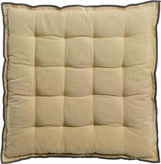 Recyceltes Stuhlkissen Grace Camel 40 X 40 X 3