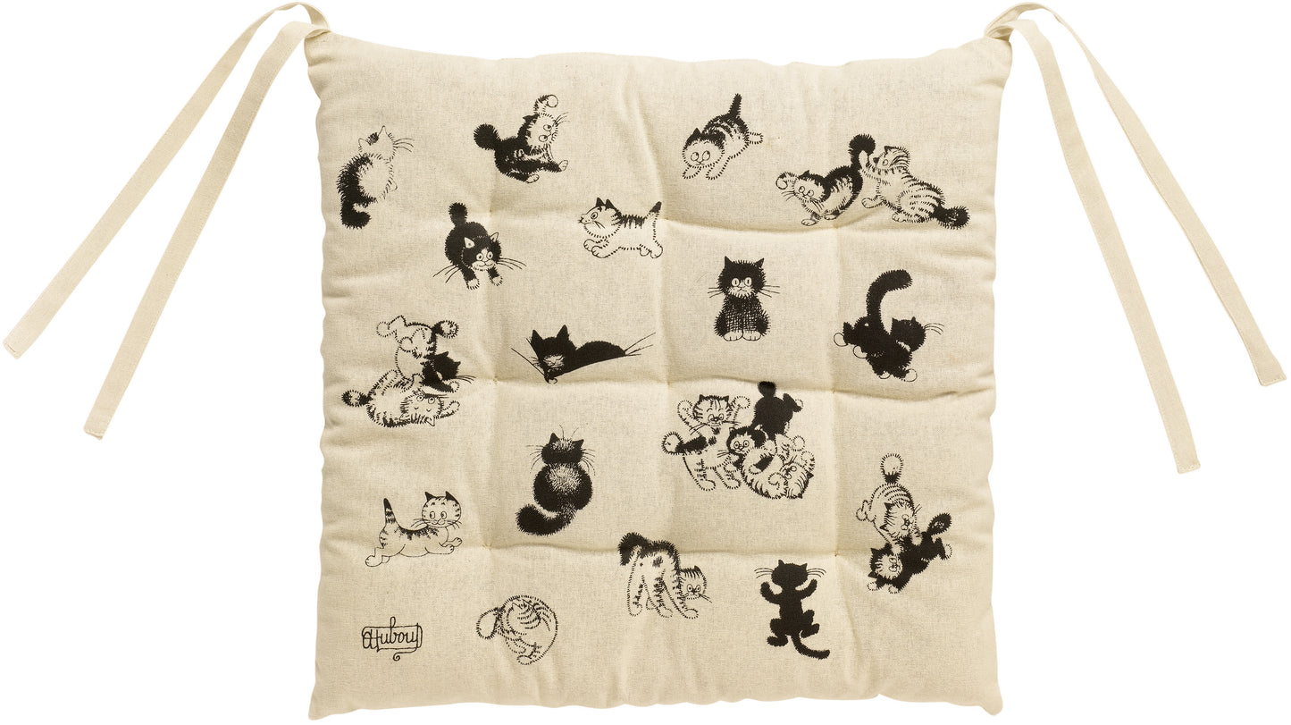Stuhlkissen 9 Punkte Dubout Beige 40 X 40 X 3