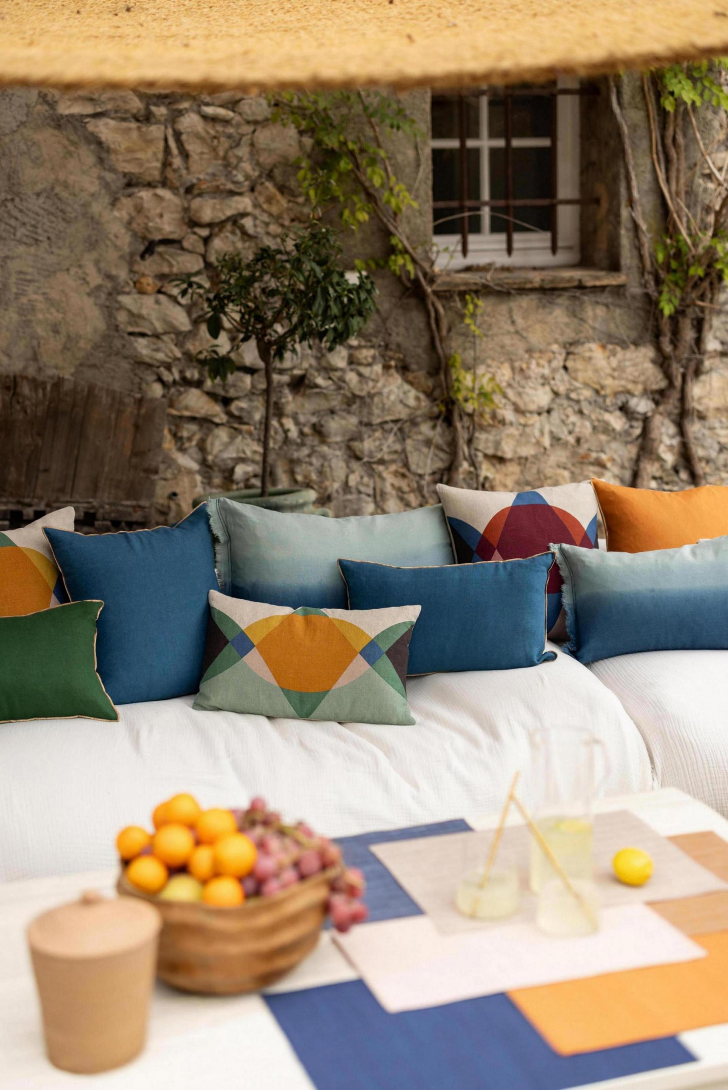 Kissen Zeff Shade Indigo 40 X 65