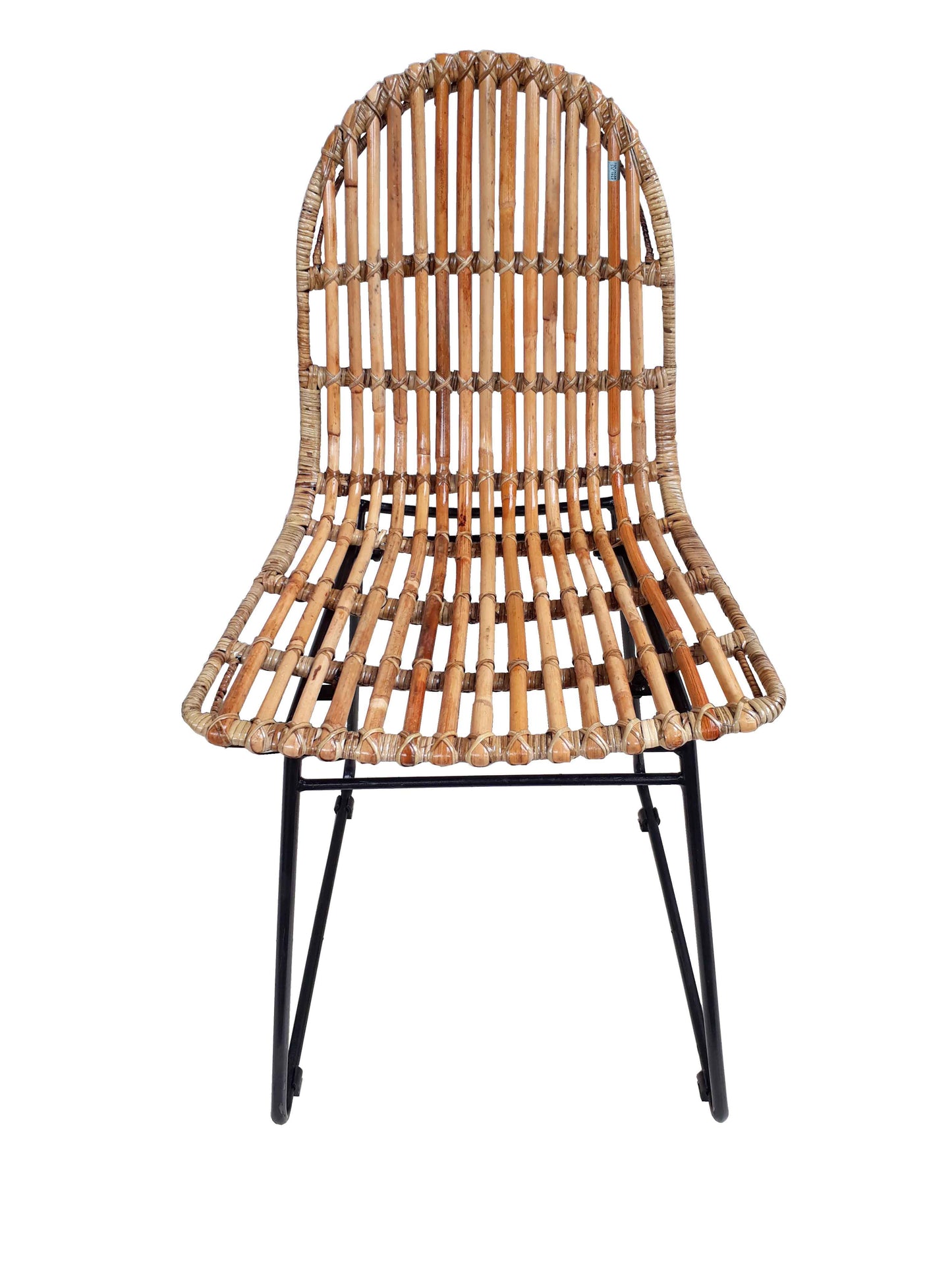 Tom Tailor Stuhl 2er-Set   T-Rattan Chair TOM TAILOR Metallring oben rechts Sitzhoehe 50 cm Sitzbreite vorne 44 hinten 40 cm Sitztiefe 38 cm