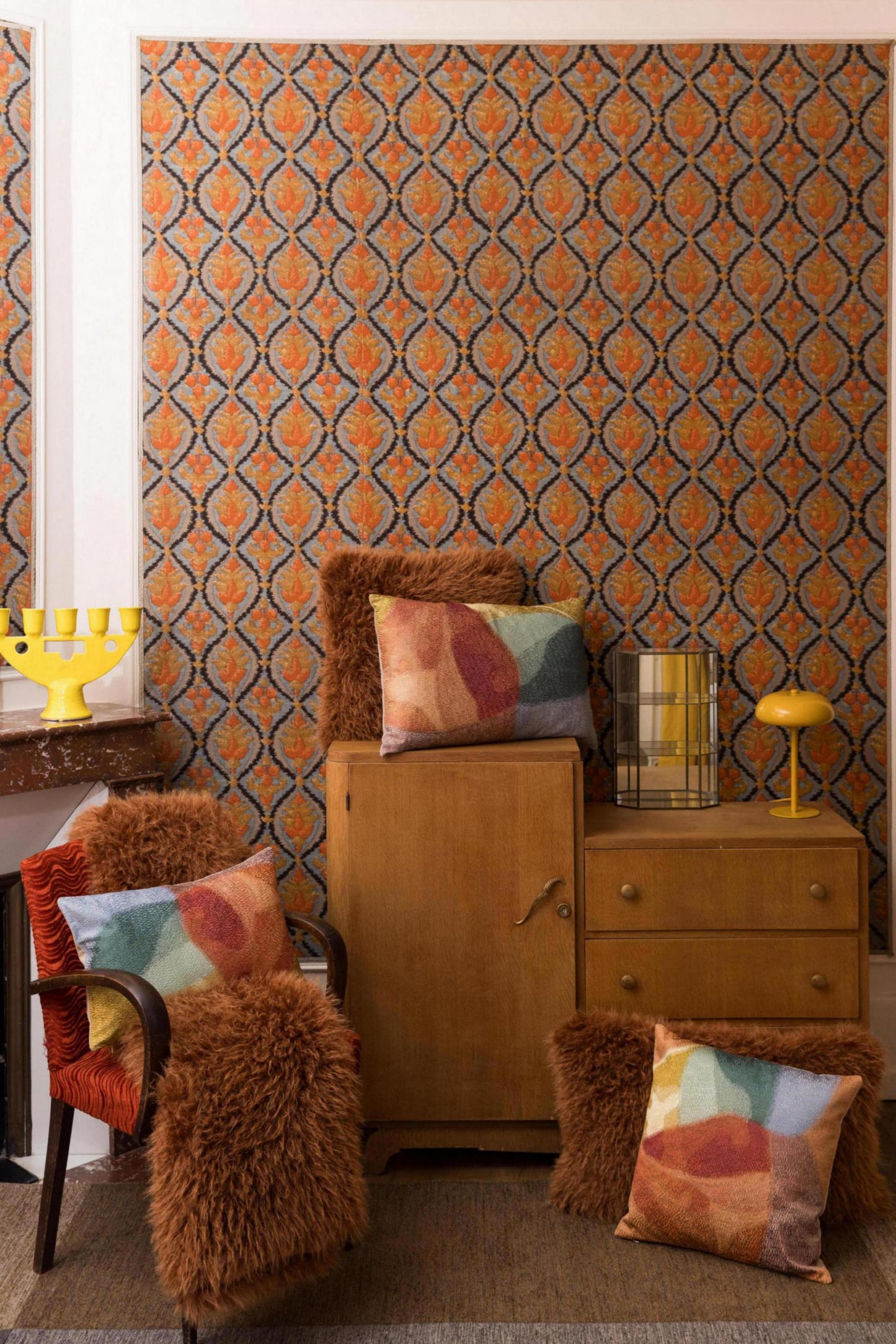 Besticktes Kissen Nevio Multico 30 X 50