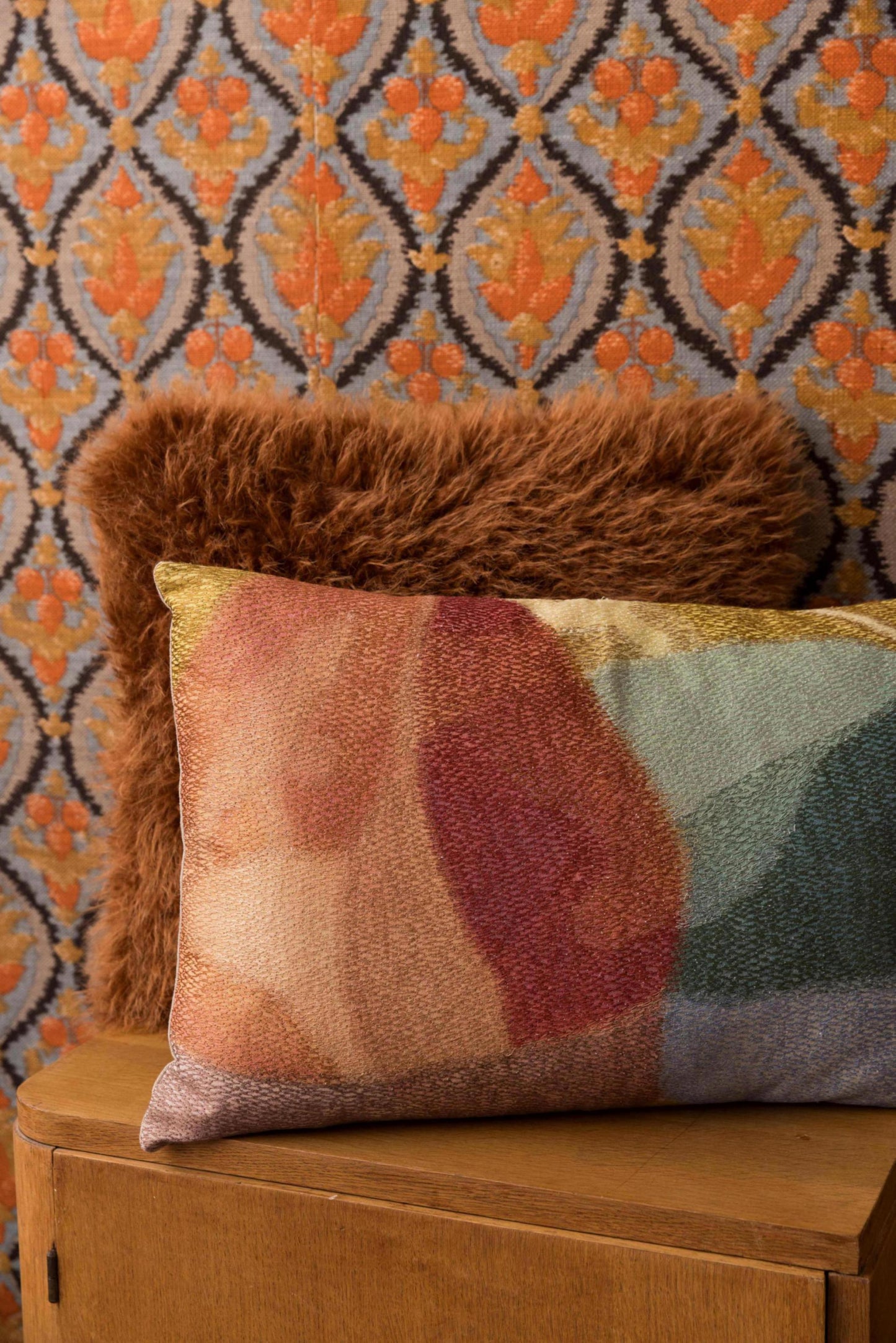 Besticktes Kissen Nevio Multico 40 X 65