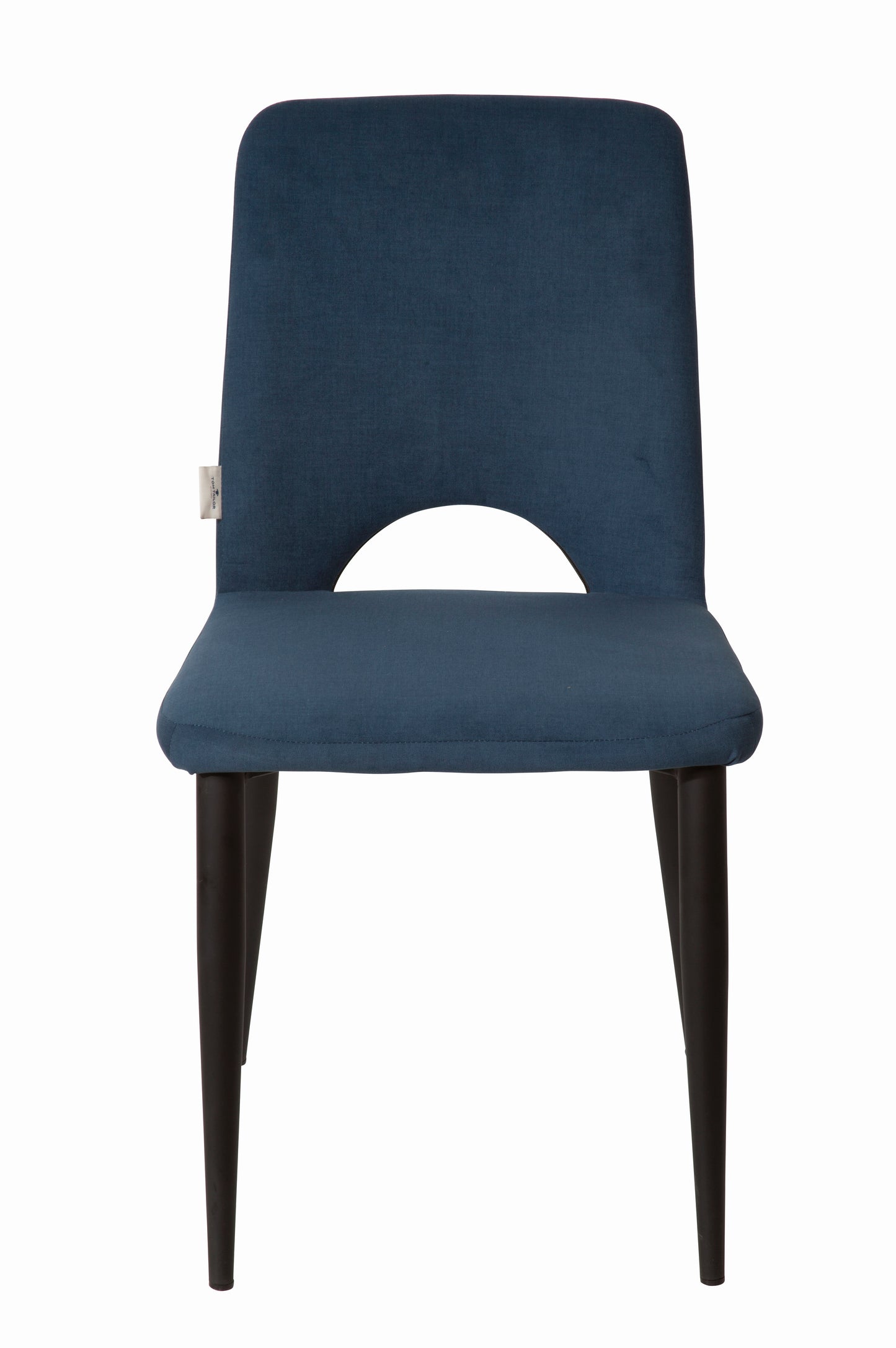 Tom Tailor Stuhl 2er-Set   T-Velvet Chair Sitz und Ruecken gepolstert ink blue Bezug 100Prozent PES TOM TAILOR Flaglabel seitlich Gestellstaerke 25x25 mm Sitzhoehe 47 cm Sitzbreite 46 cm Sitztiefe 47 cm