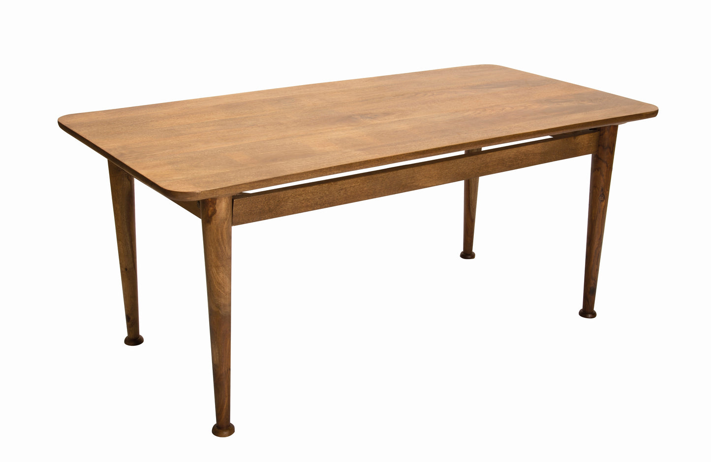 Tom Tailor Tisch 180 x 90 cm T-Westcoast Table Large 4 Holzbeine mit Zarge Plattenstaerke 25 mm abgerundete Kante Zarge 5 cm breit Abstand zwischen Zarge und Tischplatte 5 cm Abstand von Zarge zum Boden 645 cm