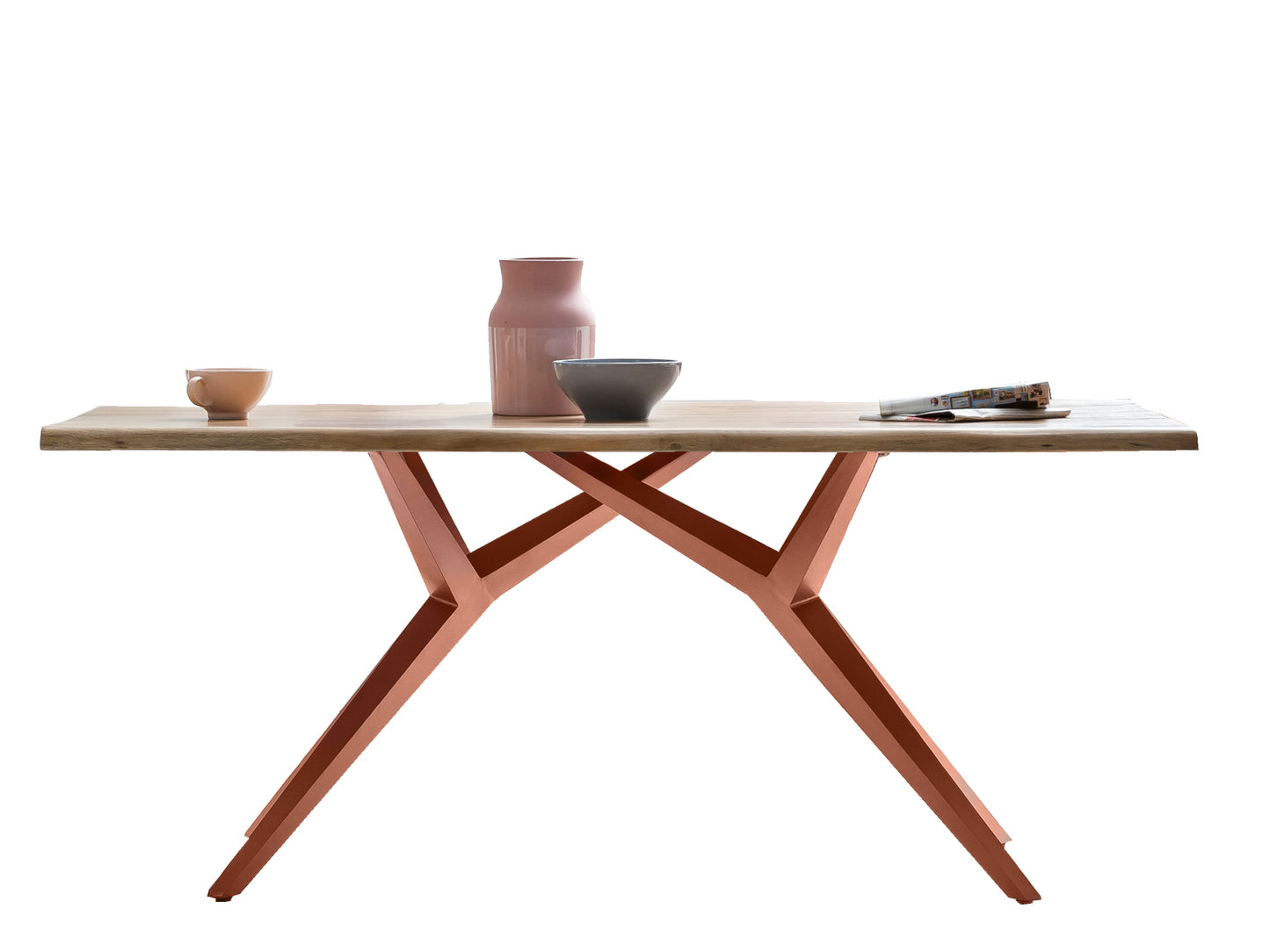 Tischplatte 180x90 cm Baumkante wie gewachsen Plattenstaerke 36 mm Plattenstaerke 36 mm