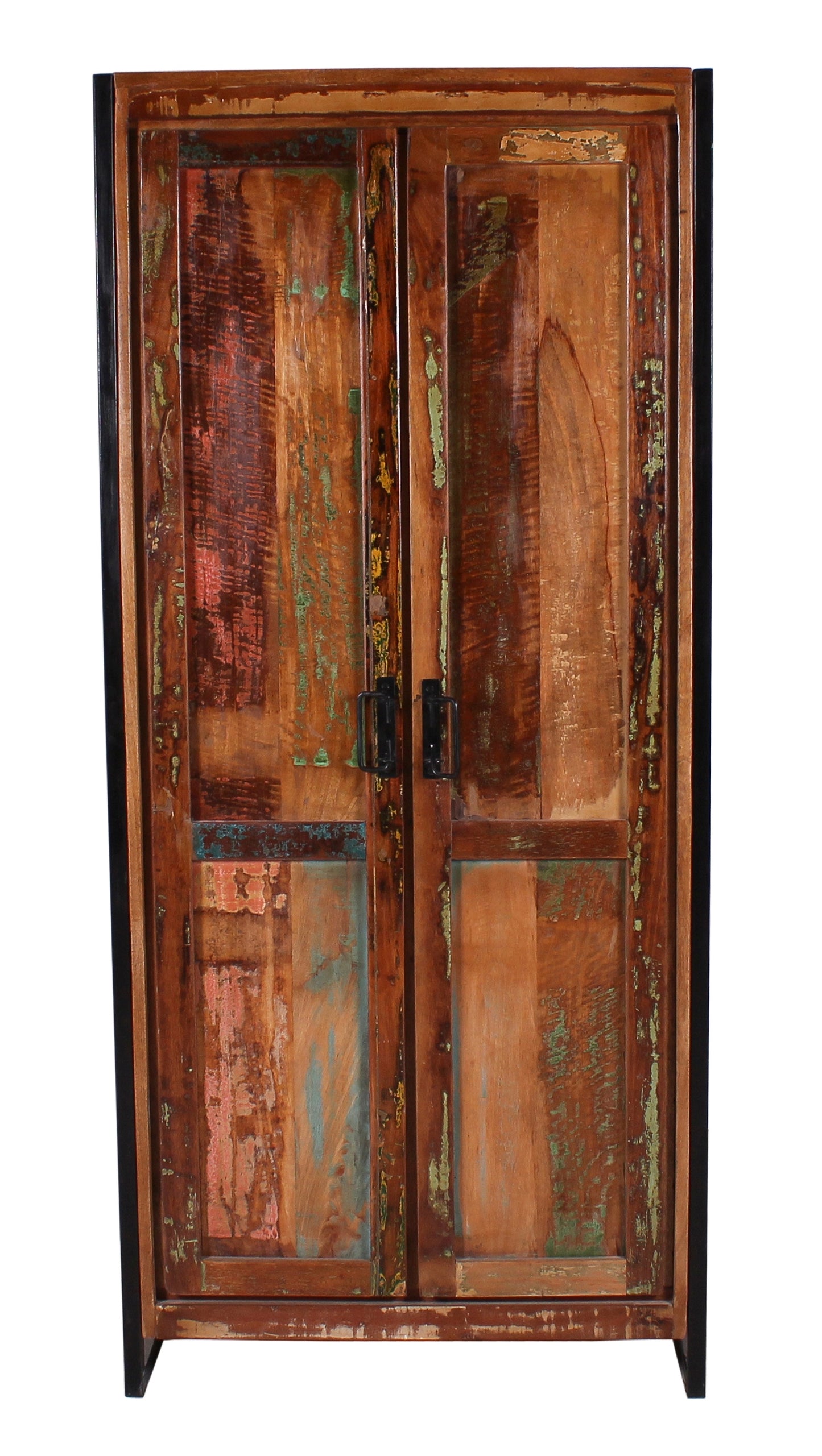 Schrank 2 Tueren innen 3 Boeden 1 Kleiderstange  Schrankinnenmasse  155 x 68 cm