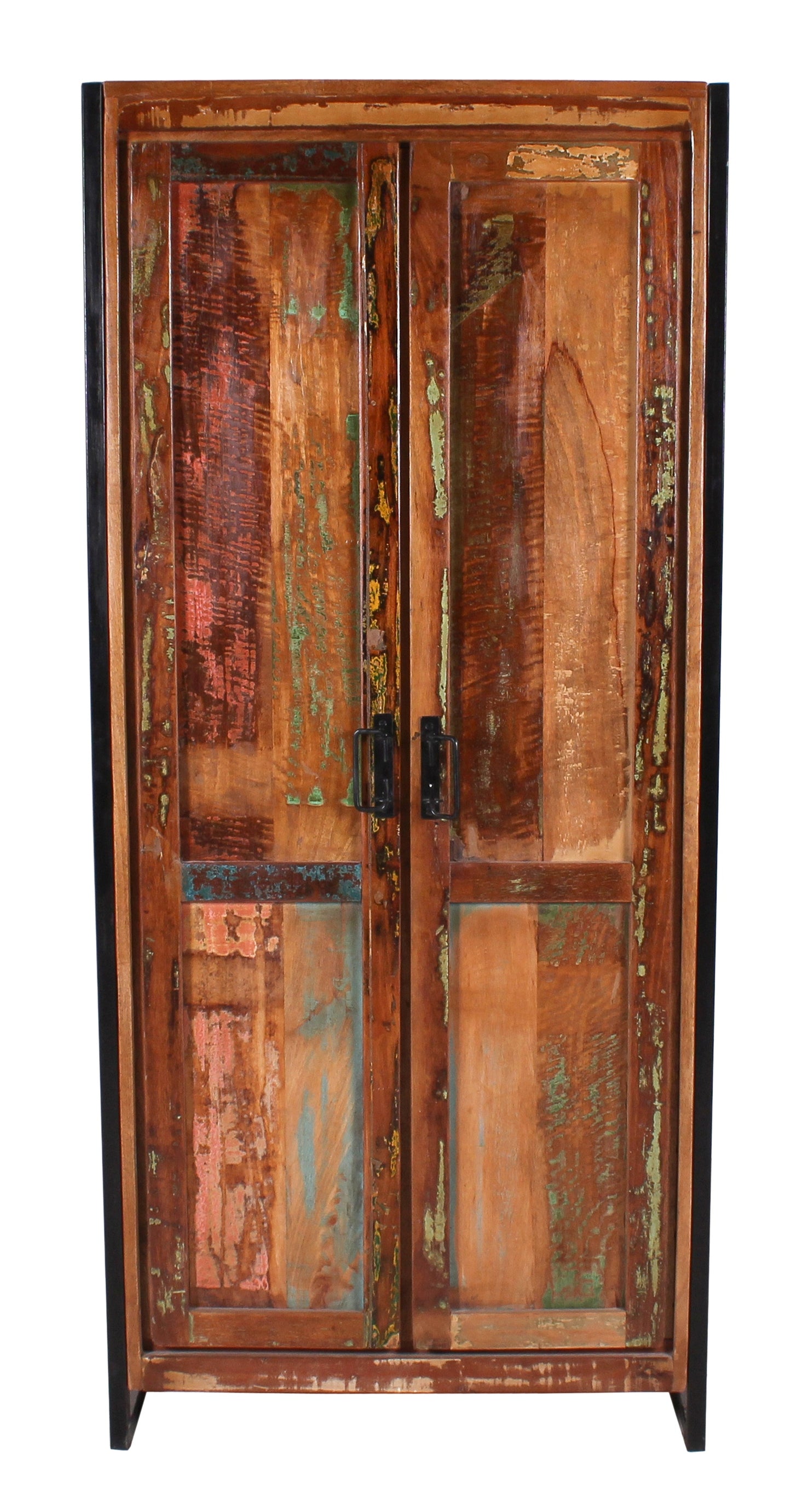 Schrank 2 Tueren innen 3 Boeden 1 Kleiderstange  Schrankinnenmasse  155 x 68 cm