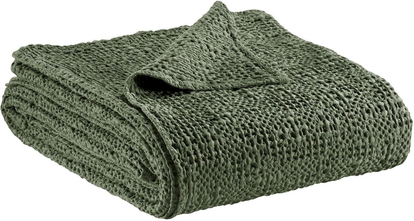 Tana ueberwurf Olive 240 X 260