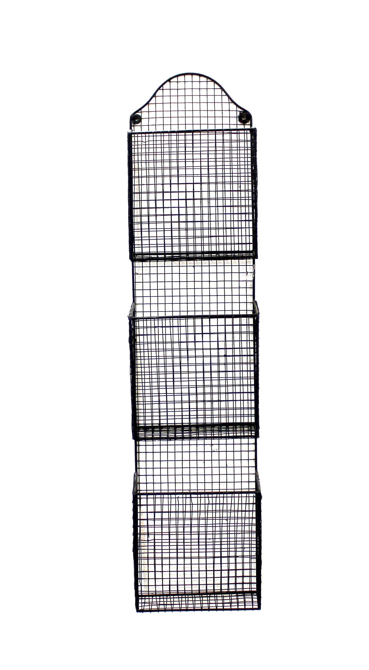 Korbregal   3 Koerbe zur Wandmontage