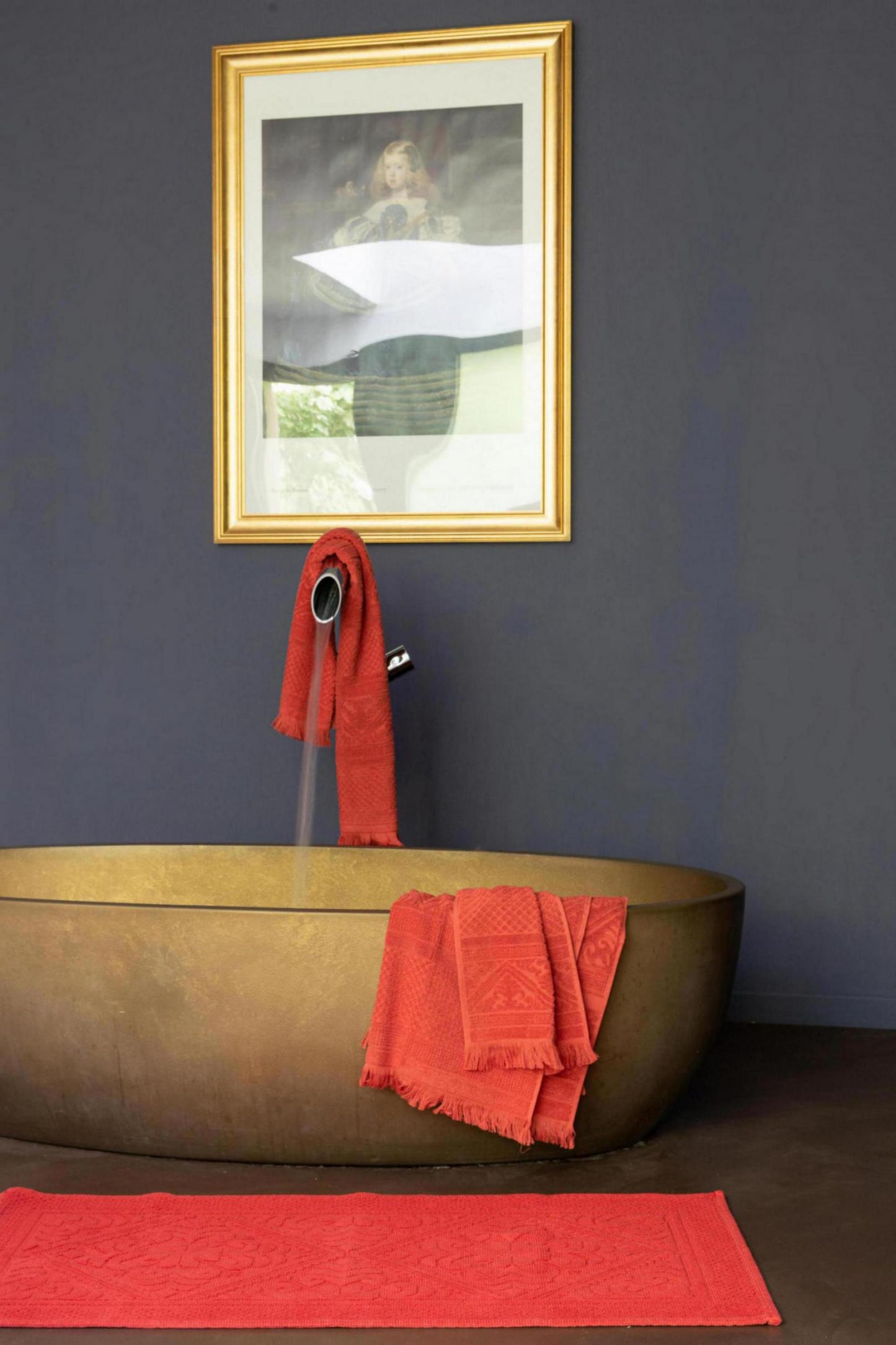 Enzo Badematte Brique 54 X 64