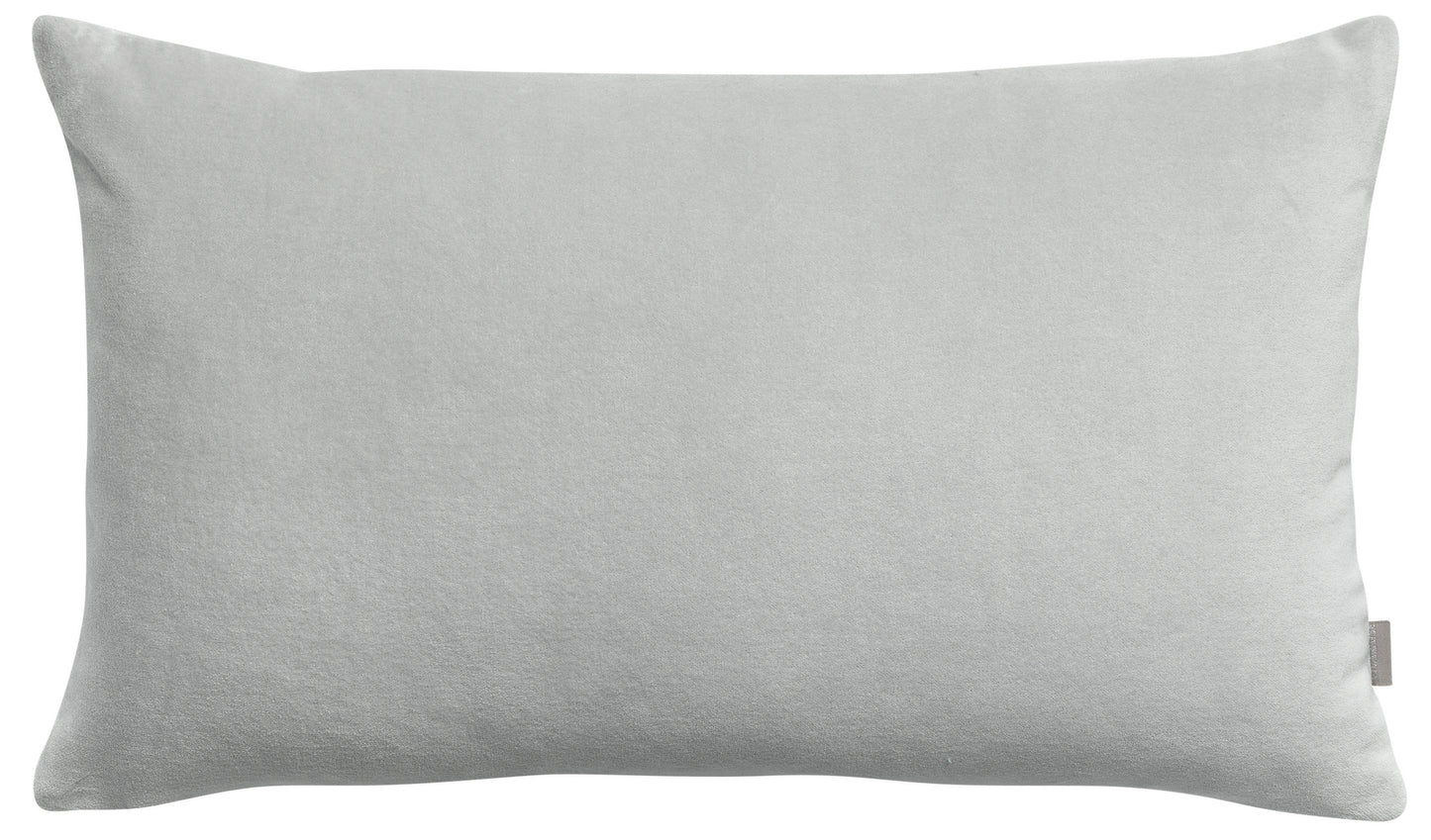 Einfarbiges Kissen Elise Perle 30 X 50