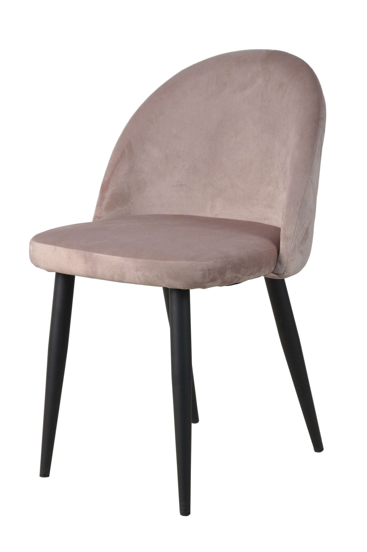 Stuhl 2er-Set   dusty rose 100Prozent PES Sitzhoehe 48 cm Sitzbreite 47 cm Sitztiefe 44 cm